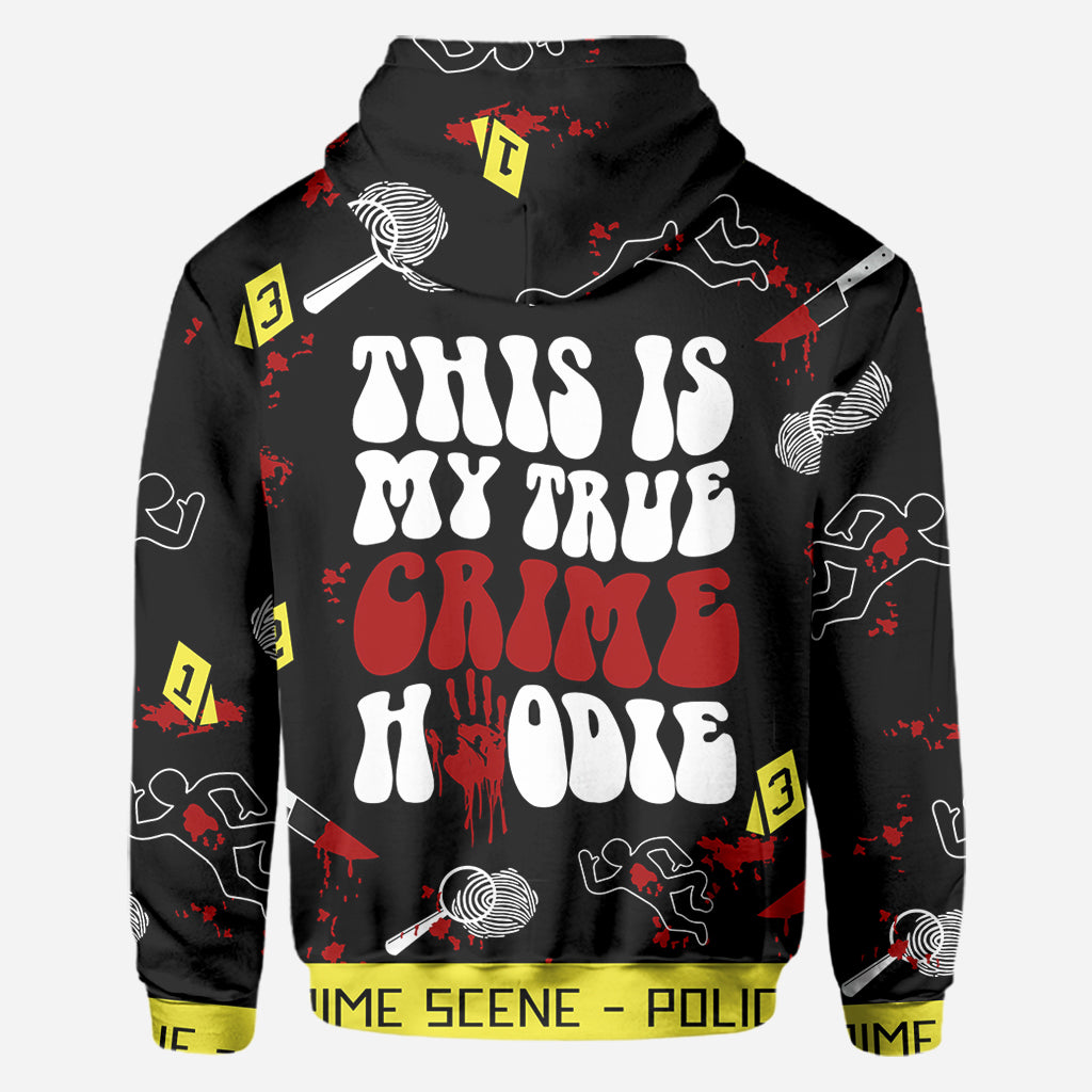 True Crime Hoodie - Personalized All Over Shirt
