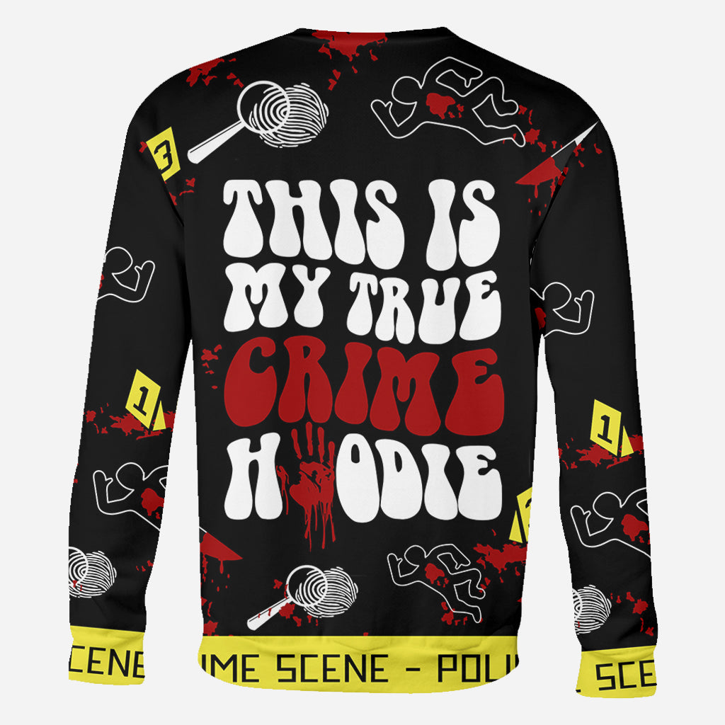 True Crime Hoodie - Personalized All Over Shirt