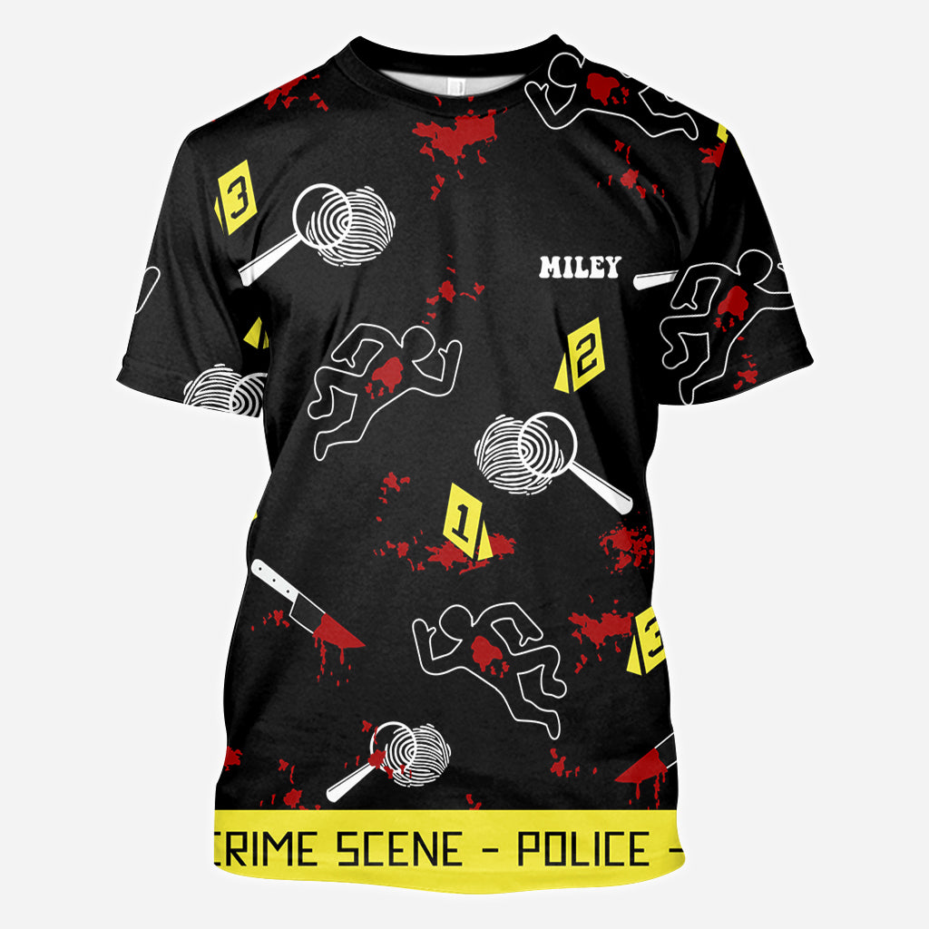 True Crime Hoodie - Personalized All Over Shirt