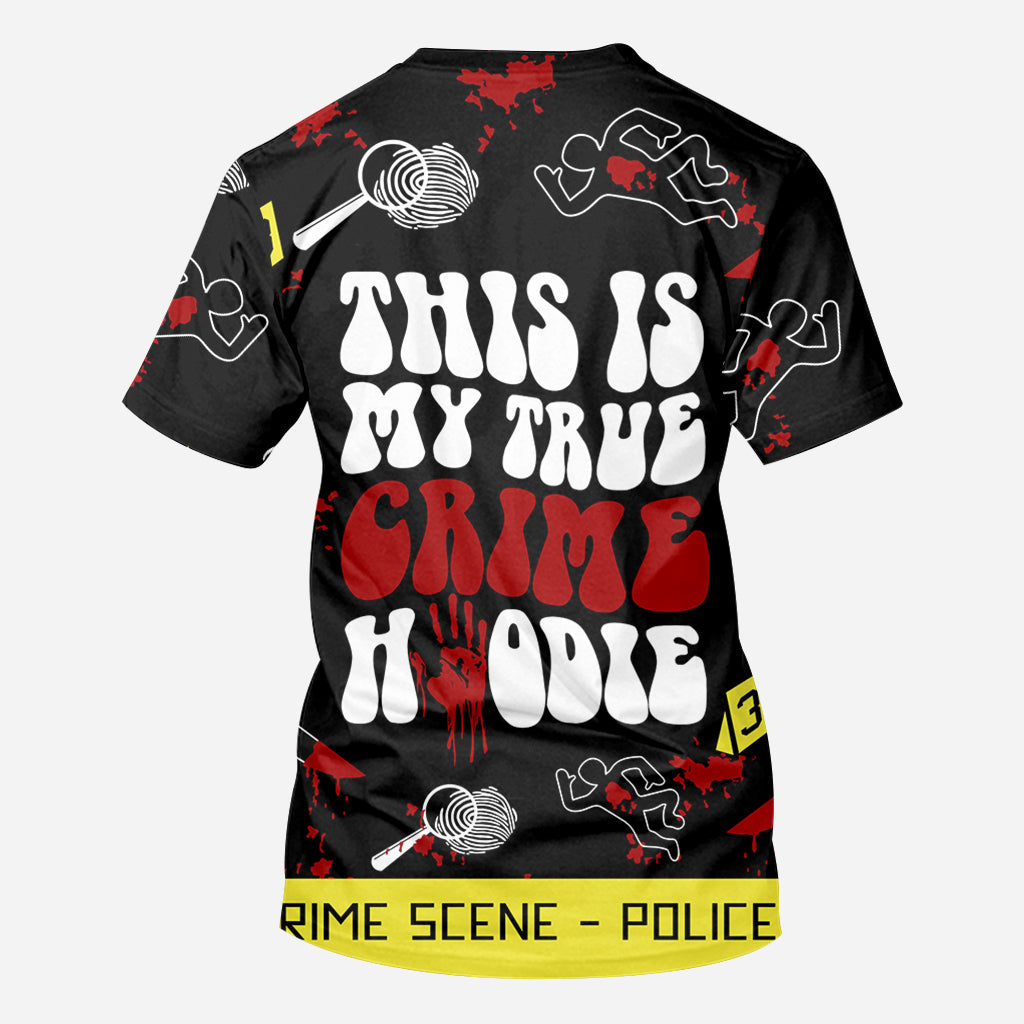 True Crime Hoodie - Personalized All Over Shirt