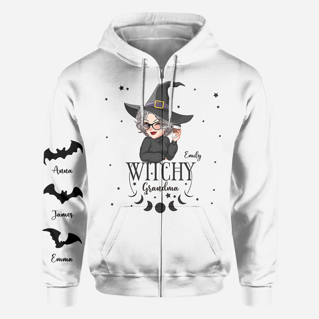 Witchy Grandma - Personalized Grandma All Over Shirt