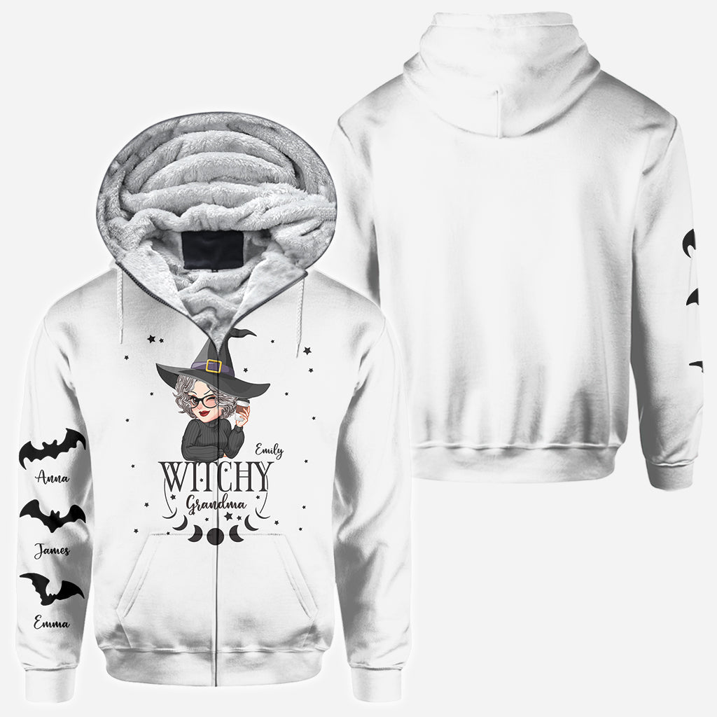 Witchy Grandma - Personalized Grandma All Over Shirt