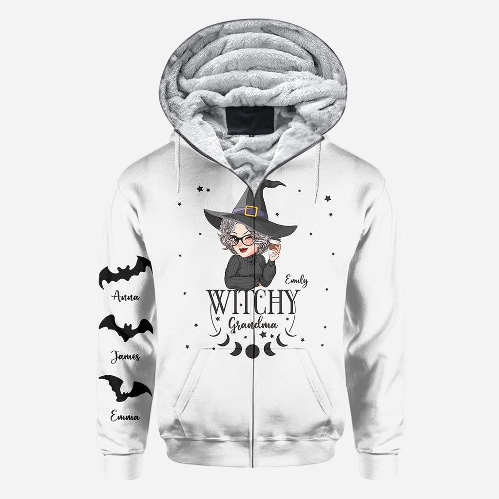 Witchy Grandma - Personalized Grandma All Over Shirt