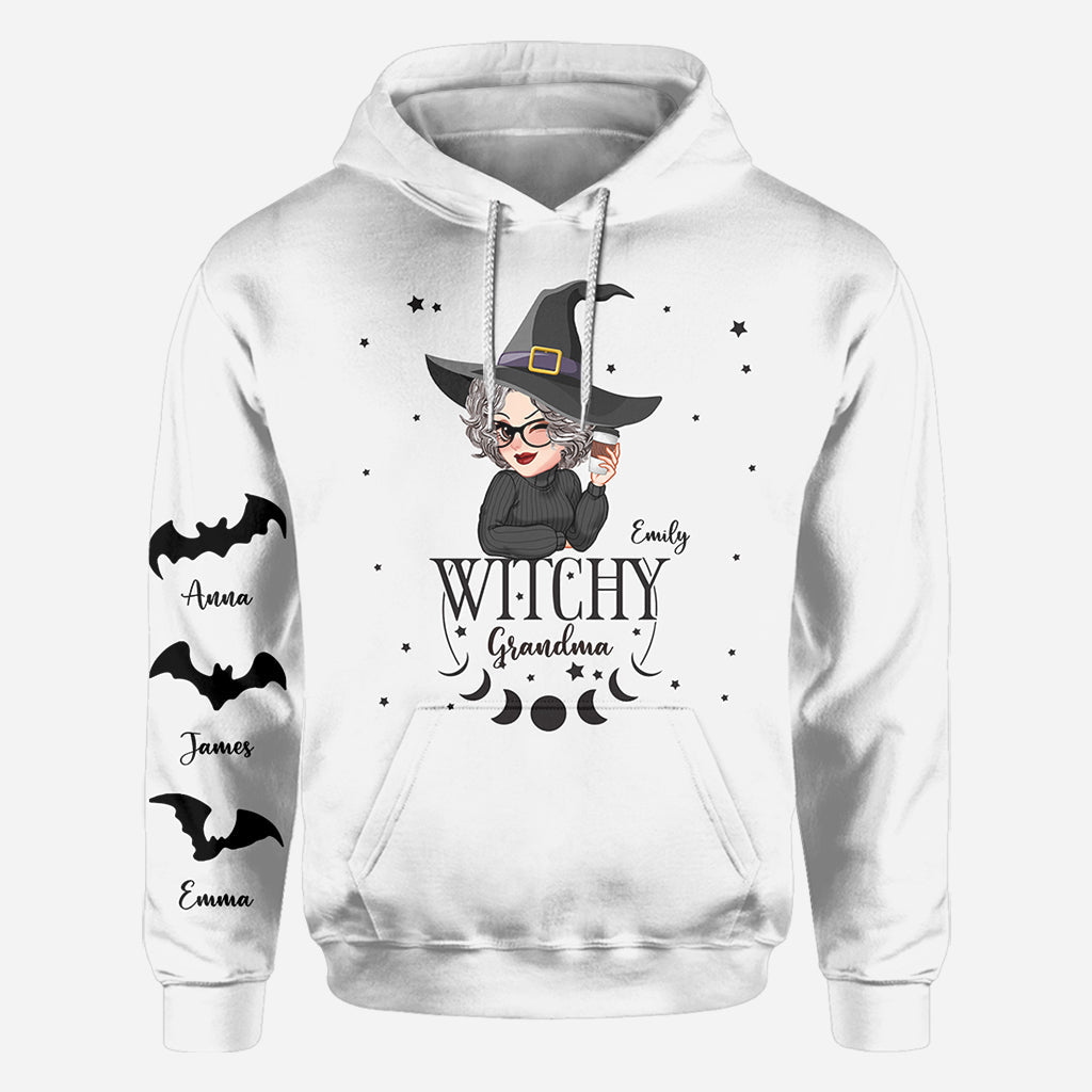 Witchy Grandma - Personalized Grandma All Over Shirt