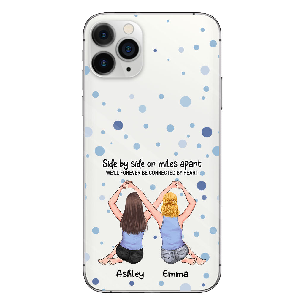 Bestie Forever - Bestie gift for sister - Personalized Clear Phone Case