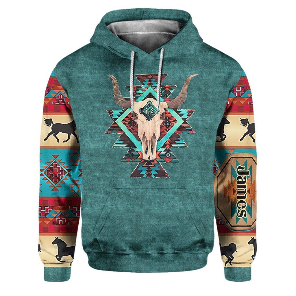 Strong Man - Personalized Western Outfit Hoodie and Sweatpants