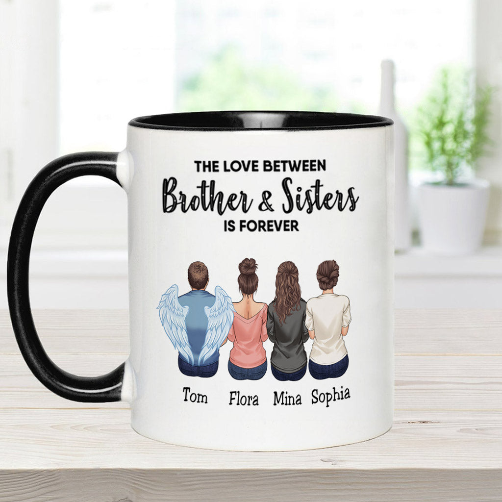 Family Is Forever - Personalized Family Accent Mug