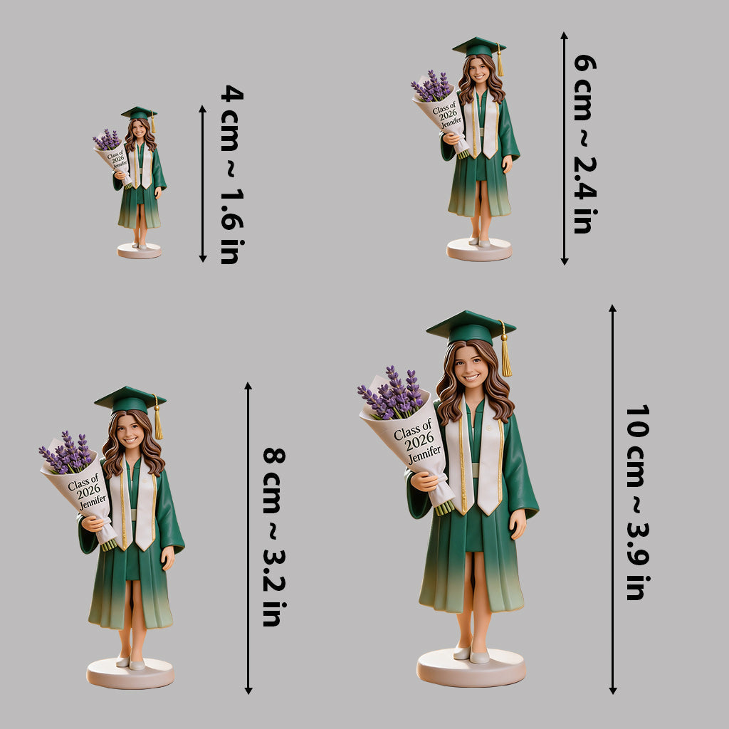 Class Of - Personalized Graduation Premium 3D Figurine