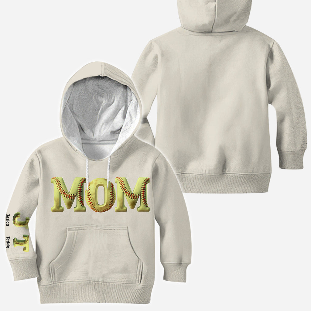 Solfball Mom - Personalized Softball All Over Shirt