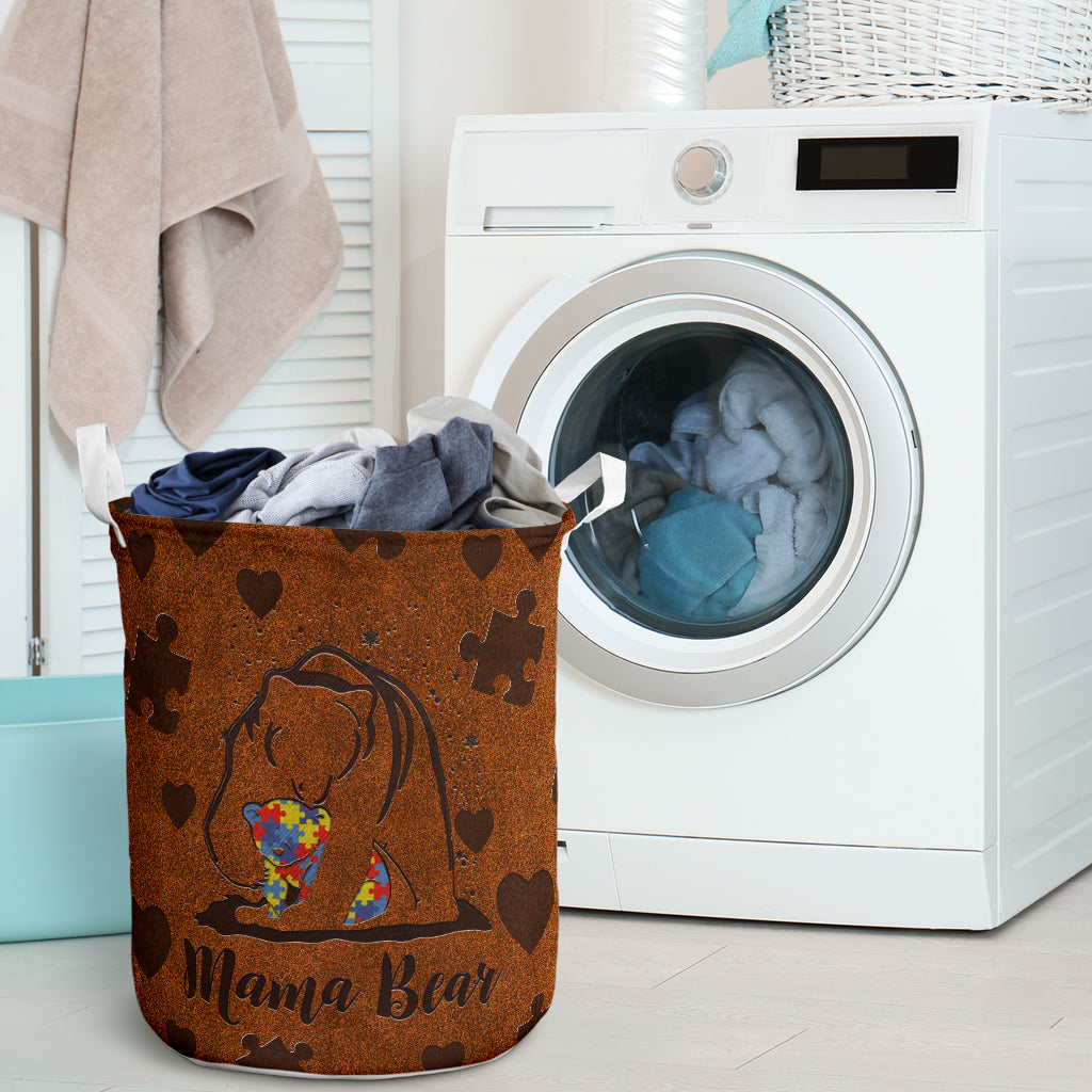 Mama Bear Autism Autism Awareness Storage Basket 0622