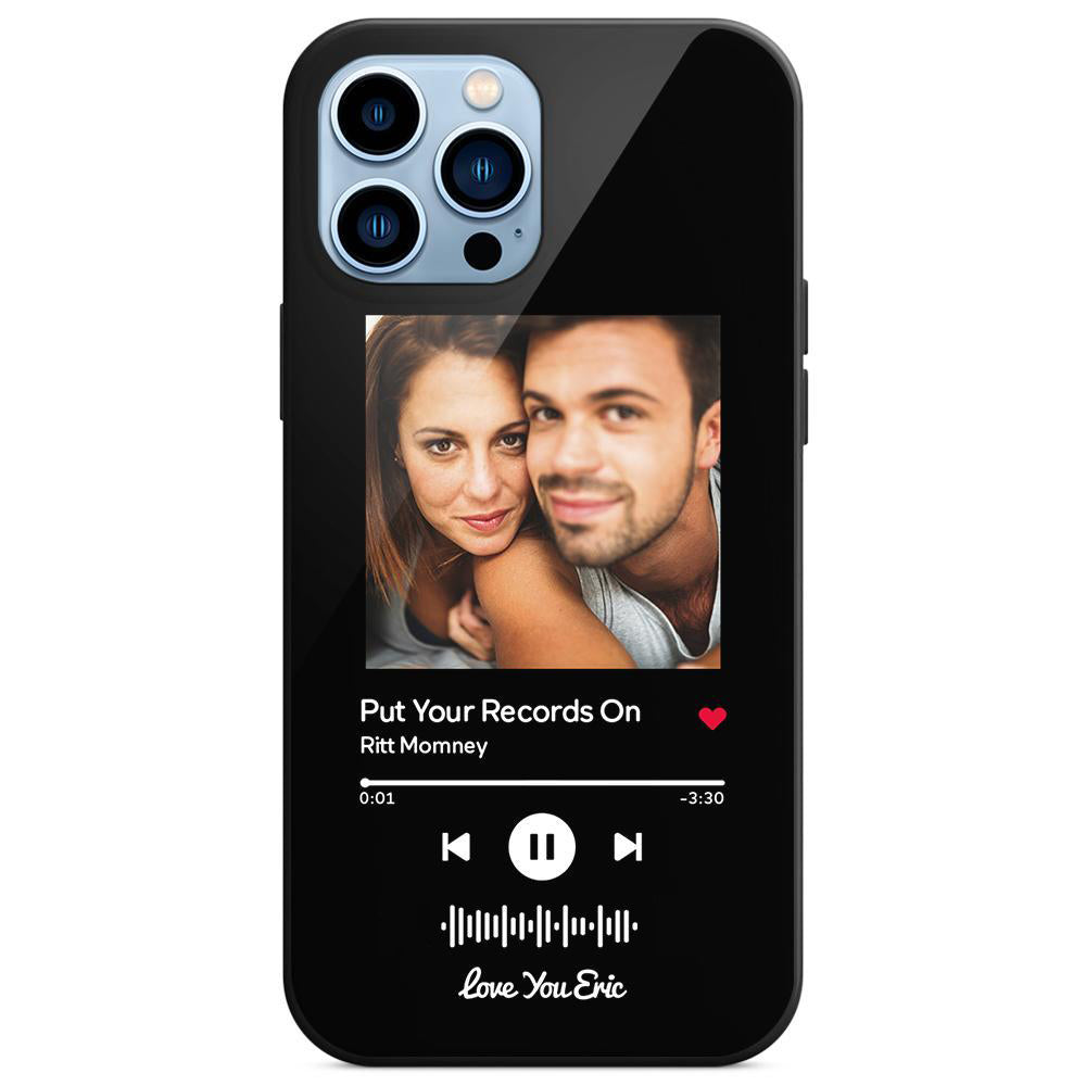 Music Code Song Photo Custom - Personalized Music Code Phone Case