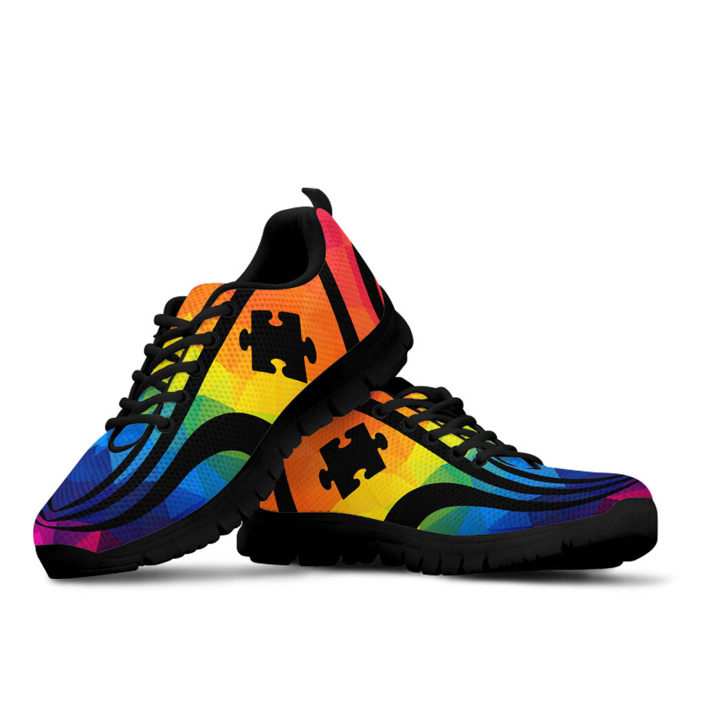 Love Some One With Autism Autism Awareness Sneakers 0622