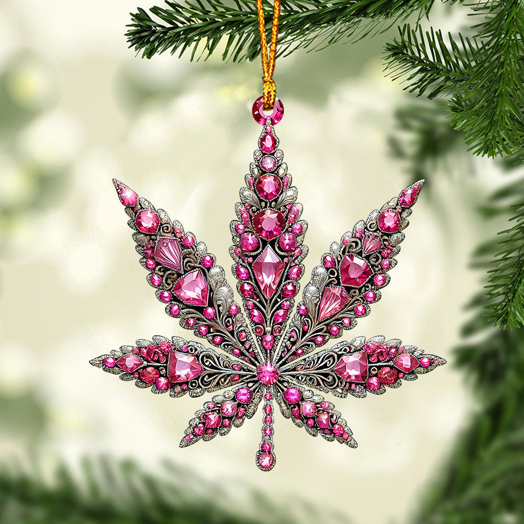 Stunning Leaf - Personalized Weed Ornament