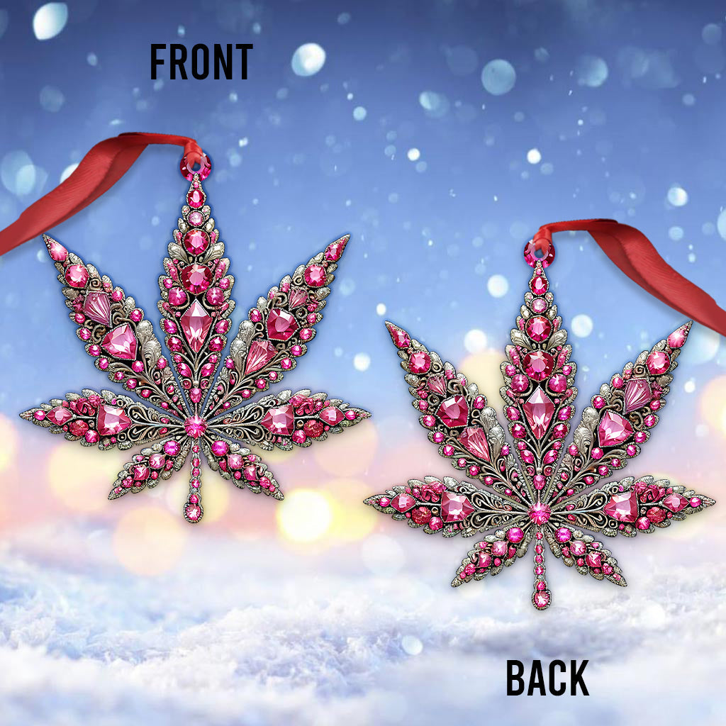 Stunning Leaf - Personalized Weed Ornament
