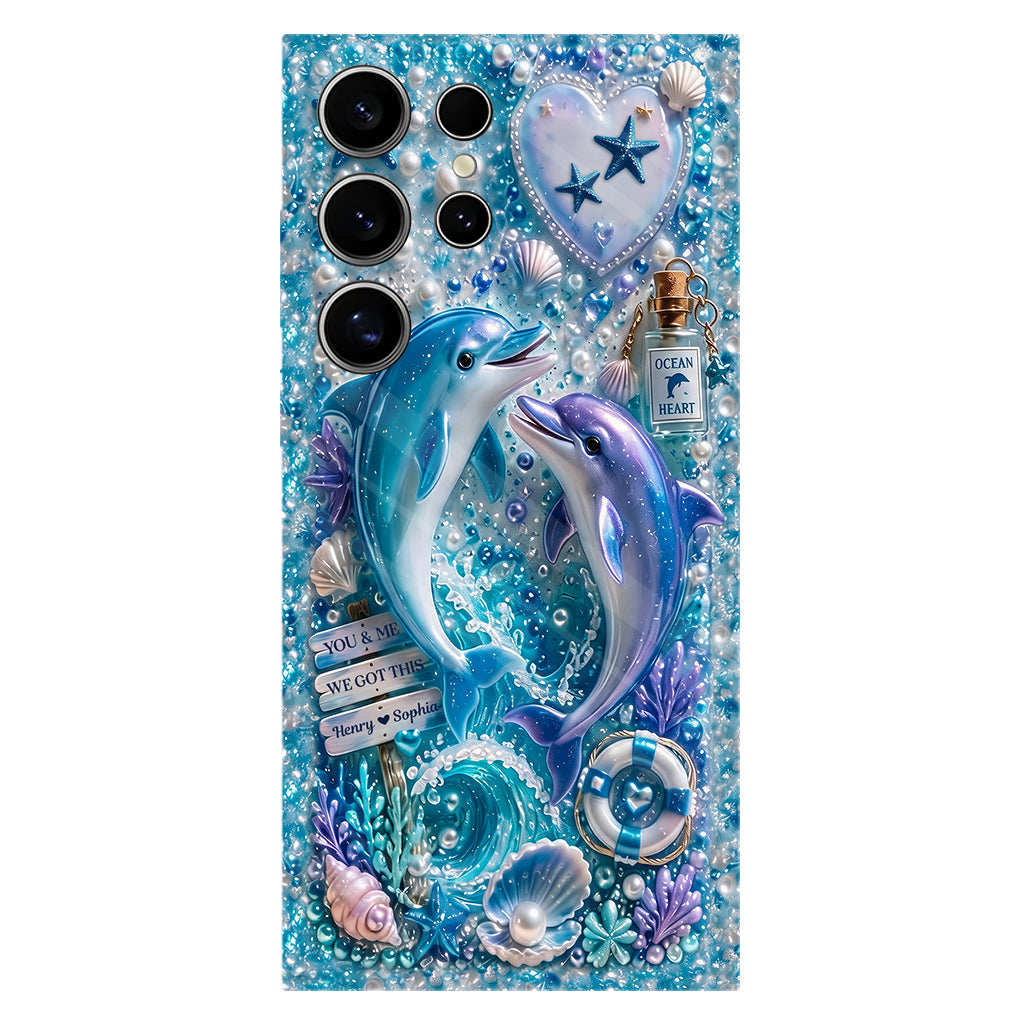I'm Yours - Personalized Dolphin Full Print Phone Case