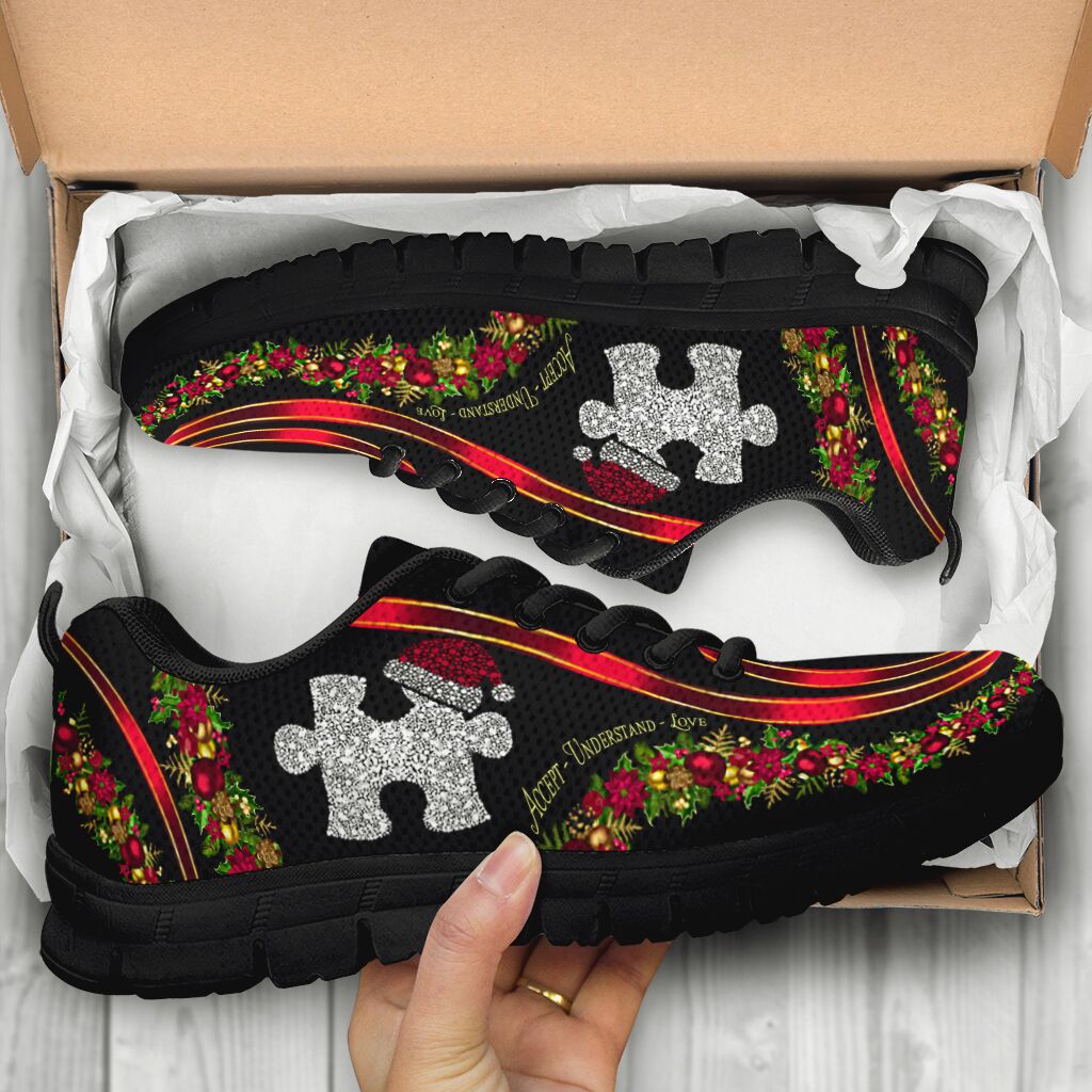 Accept Understand Love Autism Awareness Sneakers 0622