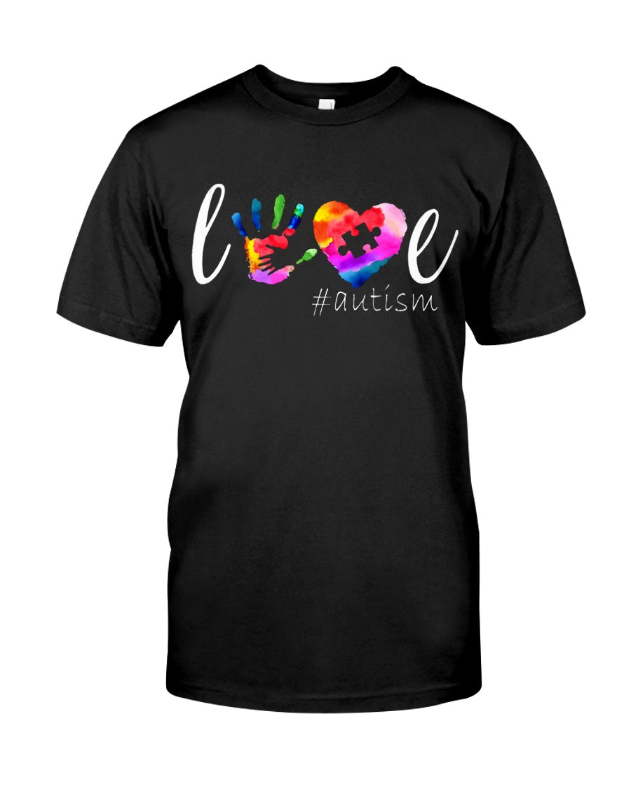 Love Autism - Autism Awareness T-shirt and Hoodie 0520