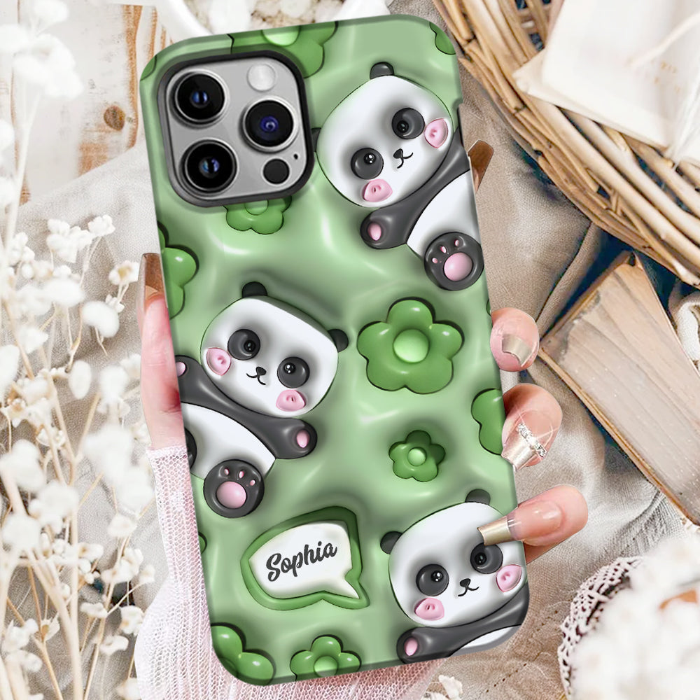 Love Pandas - Personalized Full Print Phone Case