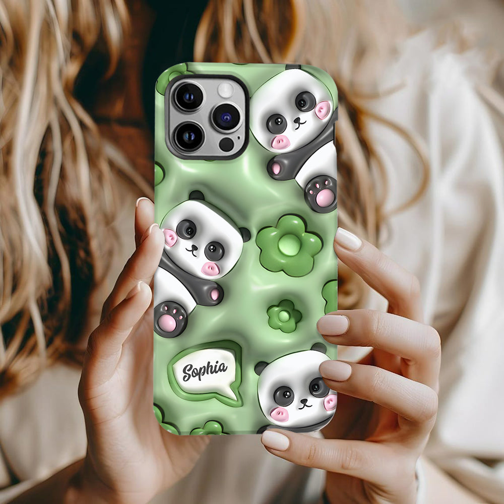 Love Pandas - Personalized Full Print Phone Case