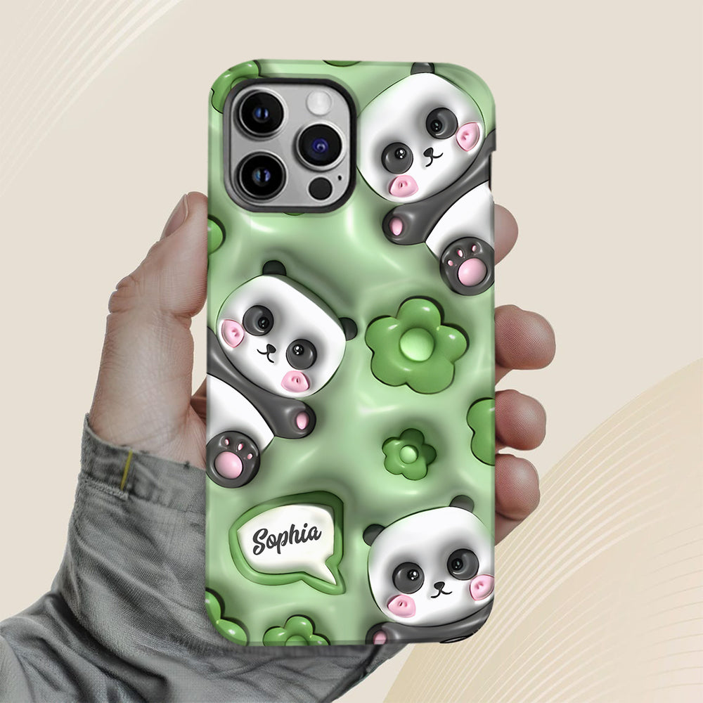 Love Pandas - Personalized Full Print Phone Case