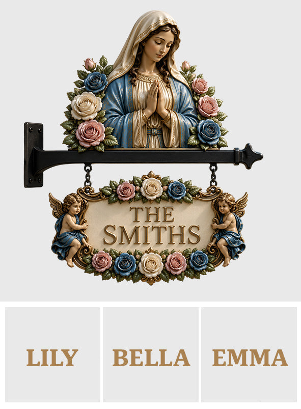 Belive - Personalized Christian Wooden Wall Mount Sign