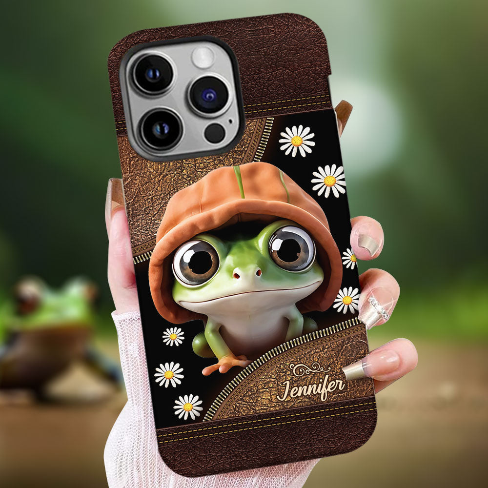 Love Frogs - Personalized Frog Full Print Phone Case