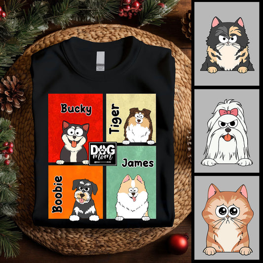 Dog Mom/ Cat Mom/ Fur Dad.... - Gift for dog lovers, dog lover - Personalized T-shirt And Hoodie
