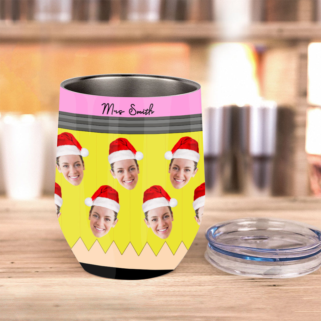 Teacher Life - Personalized Teacher Wine Tumbler