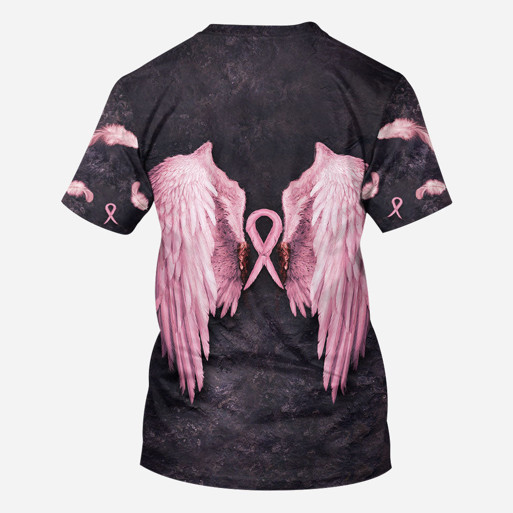 Faith Hope Love Breast Cancer Awareness All Over T-shirt and Hoodie
