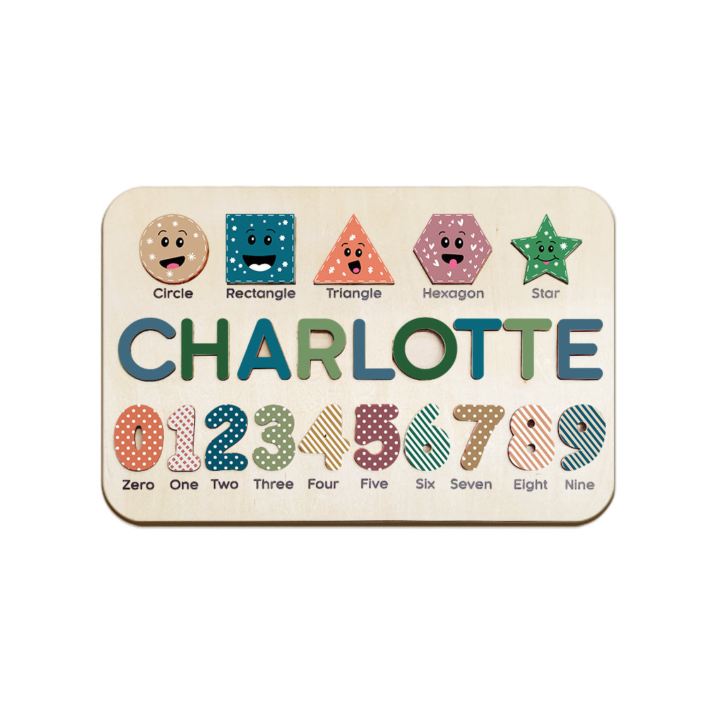 Baby Name Toy - Personalized Kid Name Puzzle