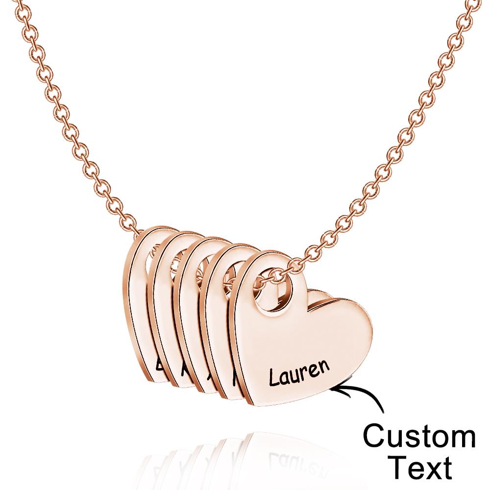 Any Name - Personalized Name Heart Necklace