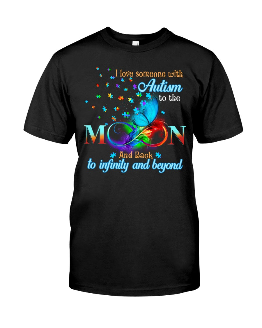 I Love Someone With Autism - Autism Awareness T-shirt and Hoodie 0520