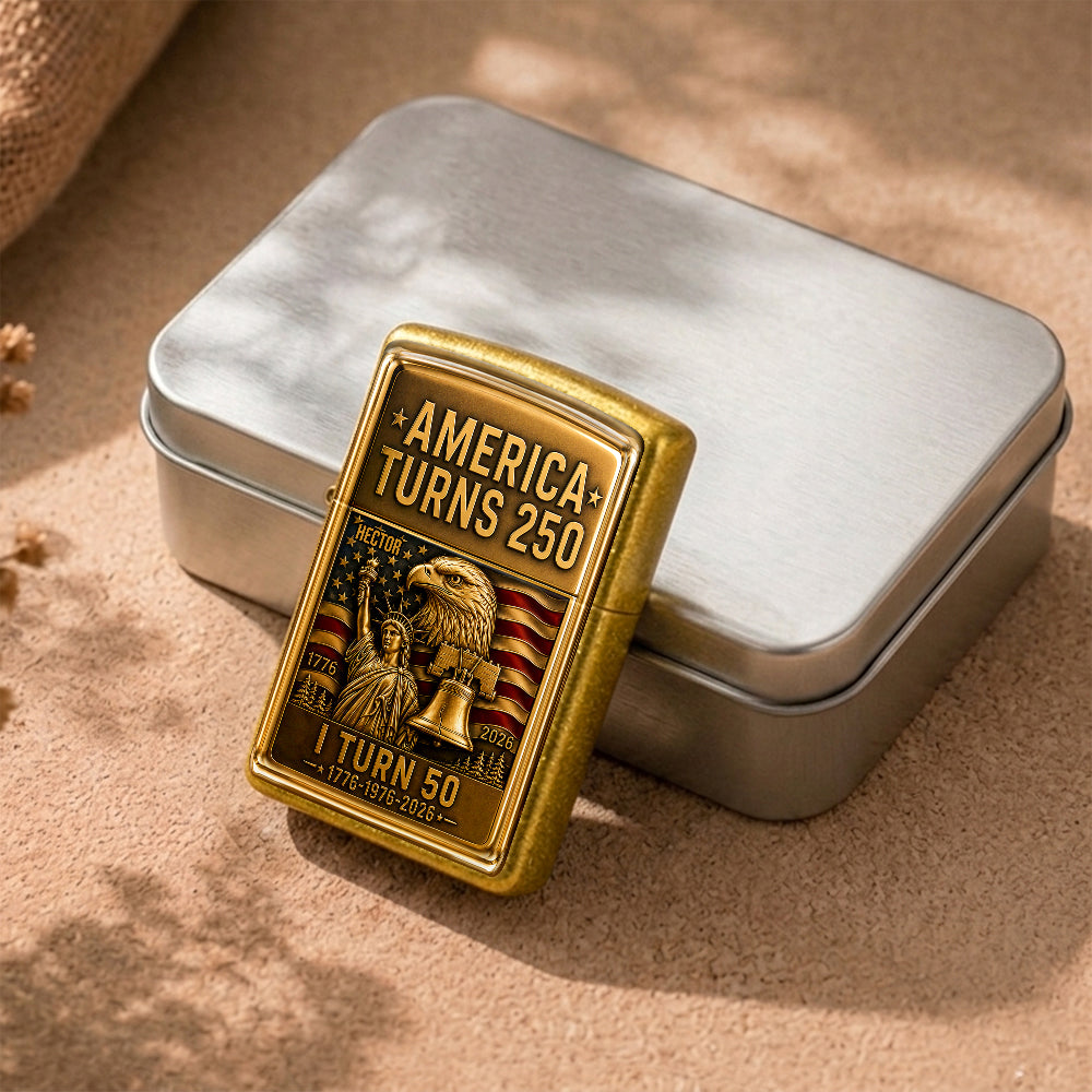 250 Anniversary - Personalized Birthday Lighter