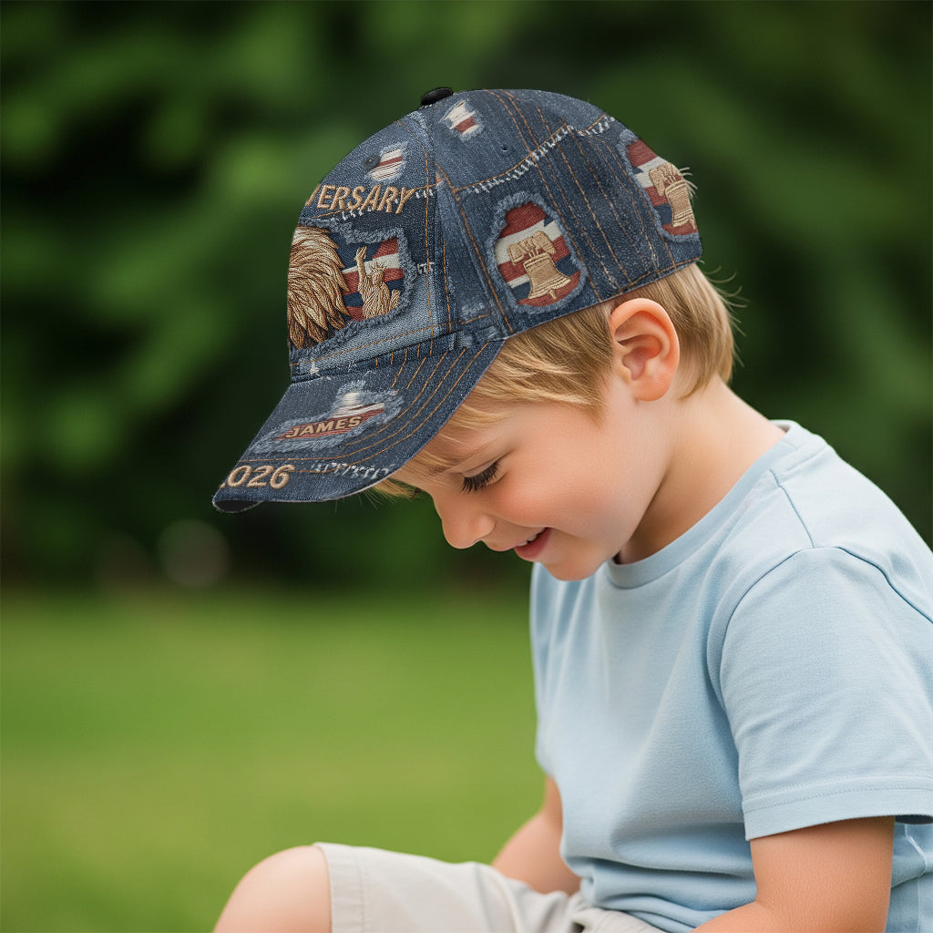 250th Anniversary USA - Personalized Patriot Classic Cap
