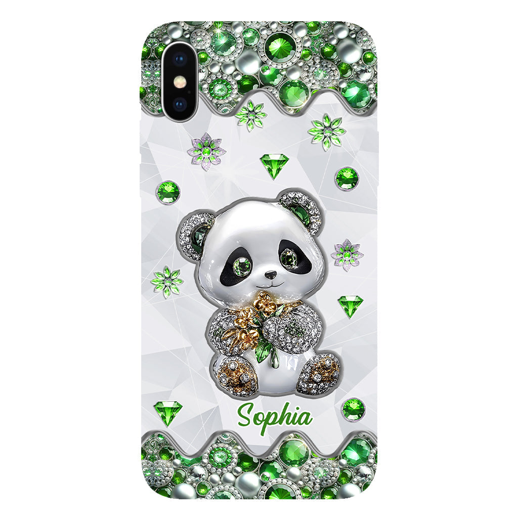 Just A Girl Who Loves Pandas - Personalized Panda Lover Full Print Phone Case