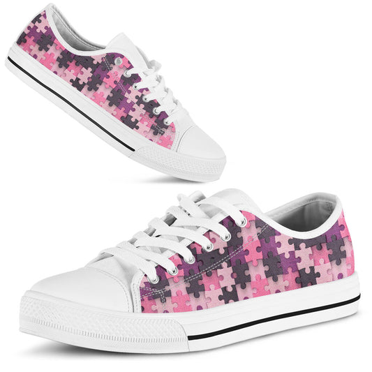 I Love Your True Colors Autism Awareness Low Top Shoes 0622