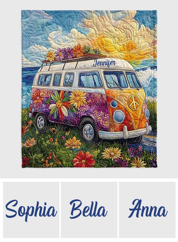 Hippie Soul - Personalized Hippie Blanket
