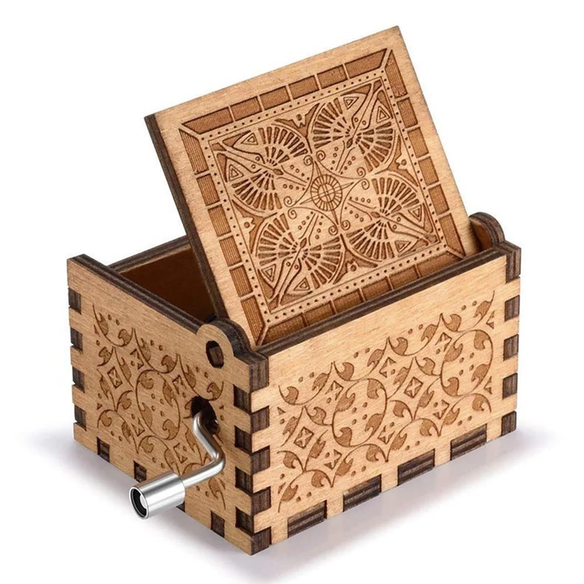 More Than All The Stars - Personalized Mother's Day Grandma Hand Crank Music Box