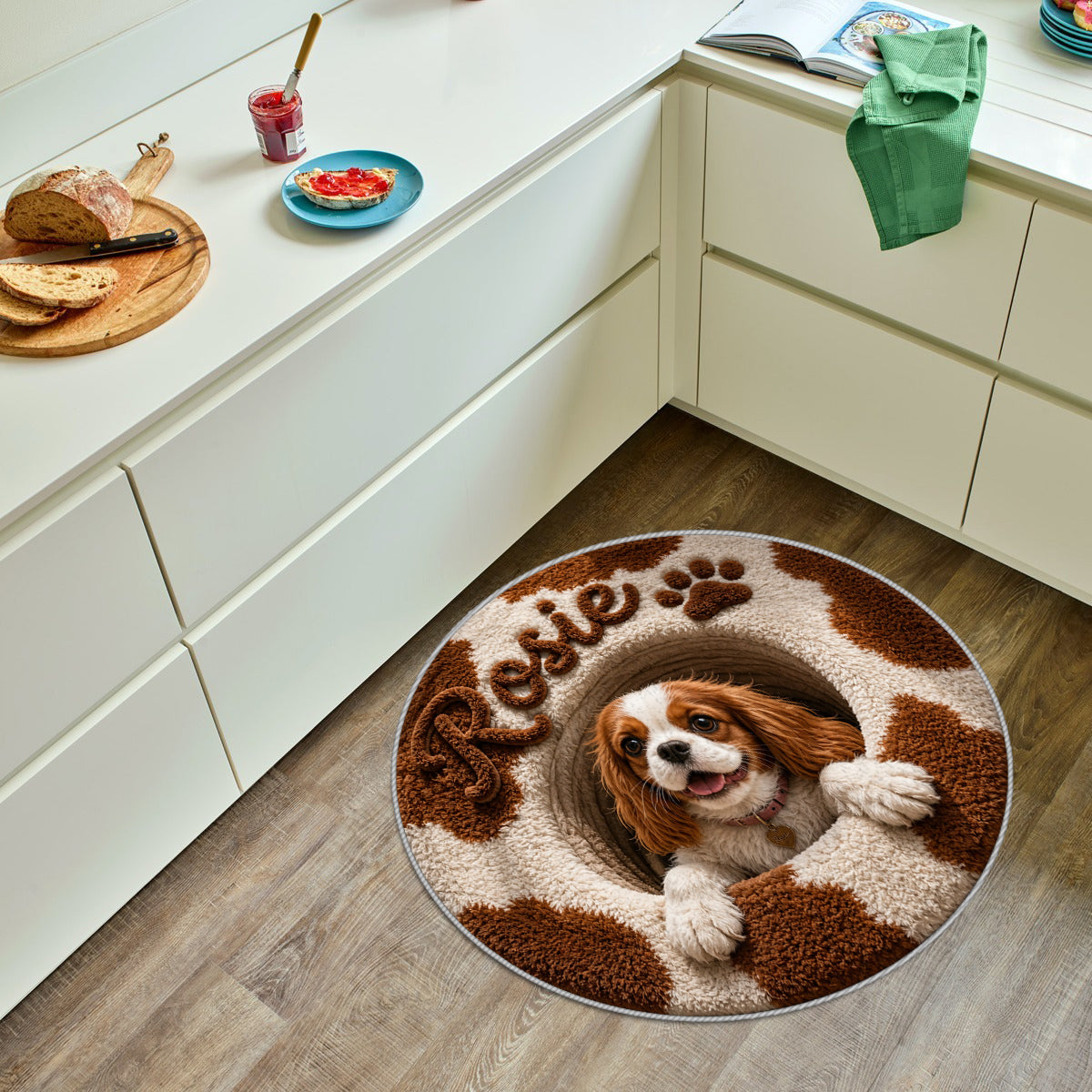 Beautiful Pet - Personalized Dog Non-Slip Tufted Rug