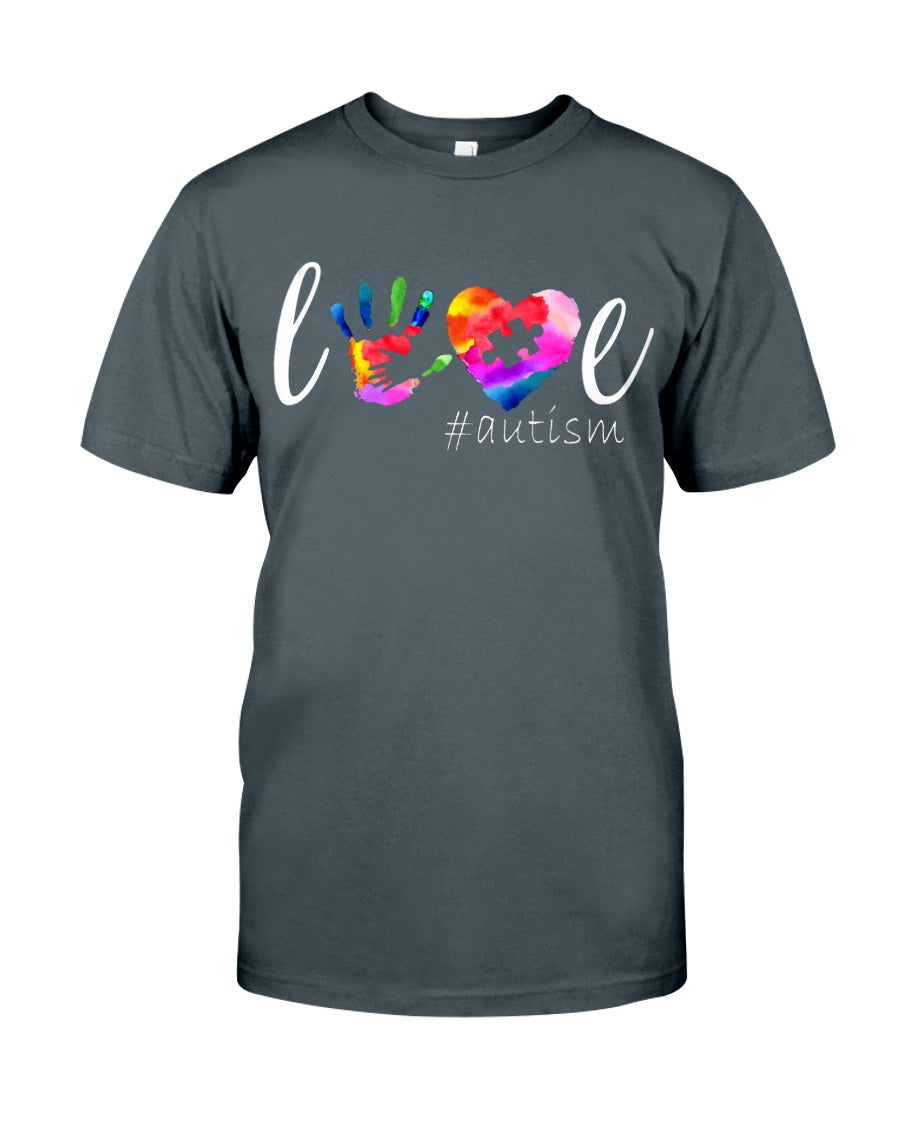 Love Autism - Autism Awareness T-shirt and Hoodie 0520