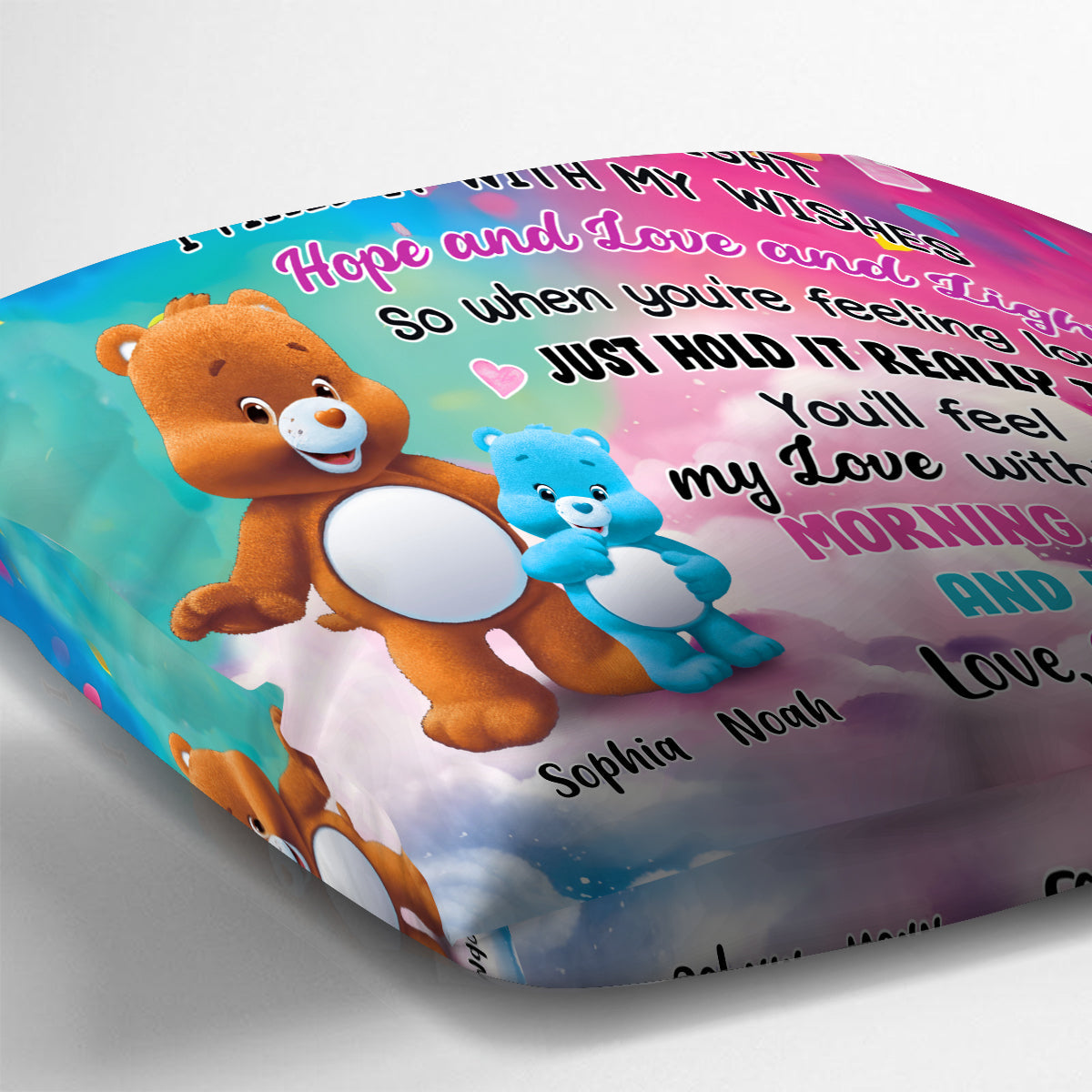 To My Granddaughter - Personalized granddaughter Throw Pillow