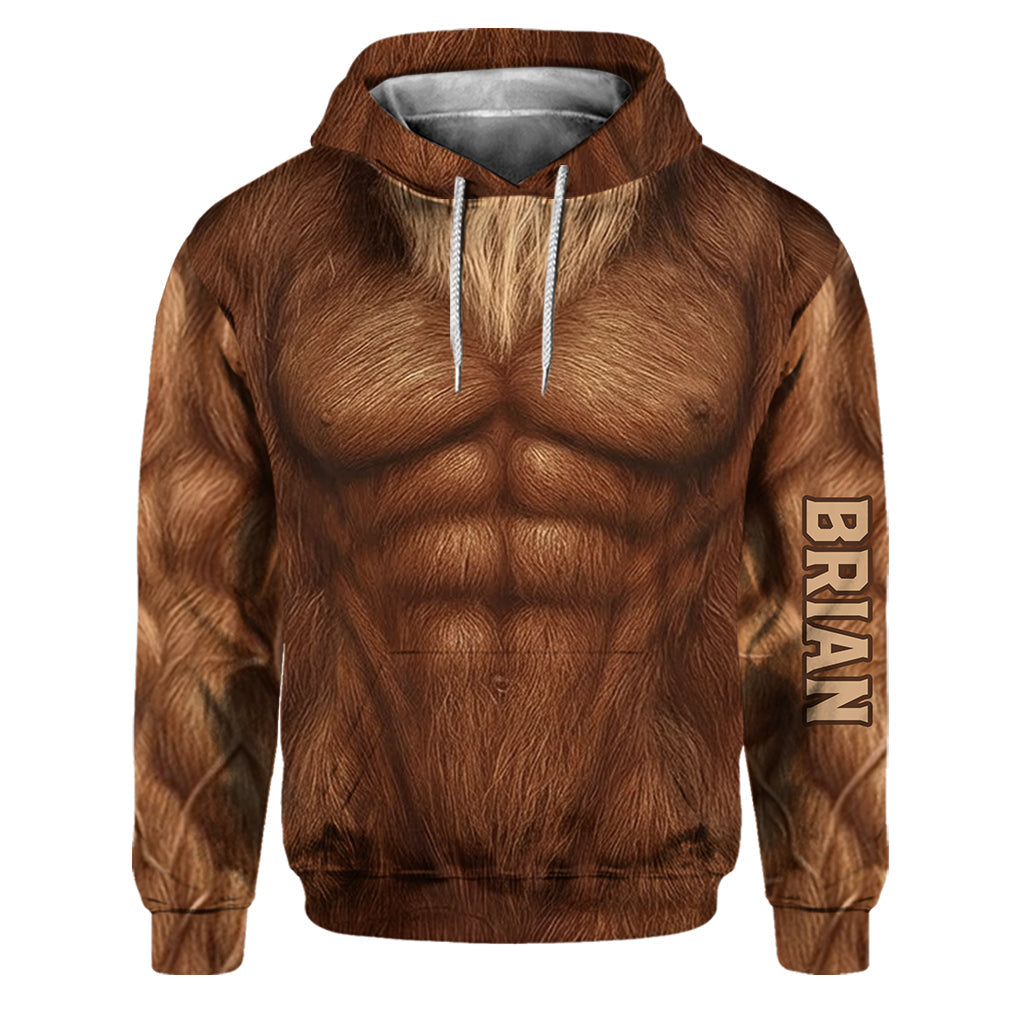 Bigfoot Costume - Personalized Bigfoot Hoodie and Sweatpants