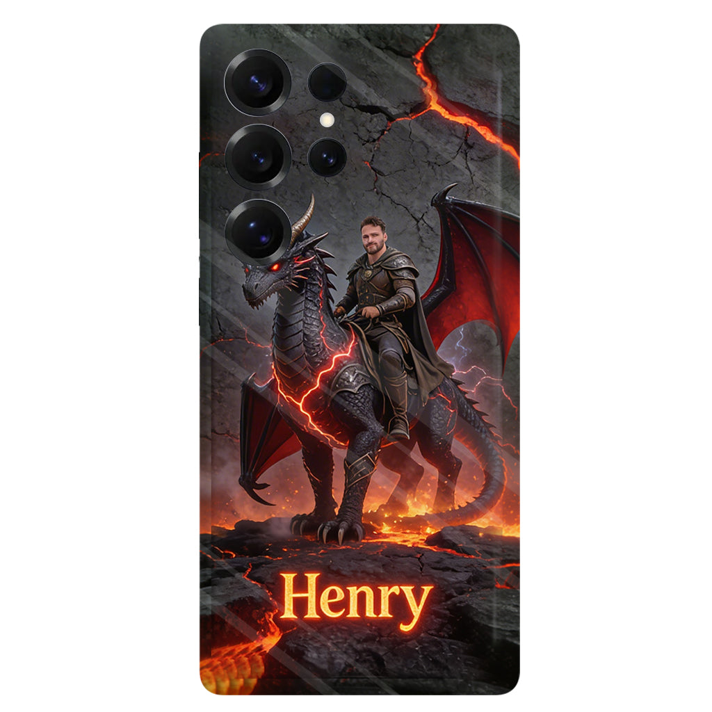 Flying With The Dragon - Personalized Dragon Full Print Phone Case