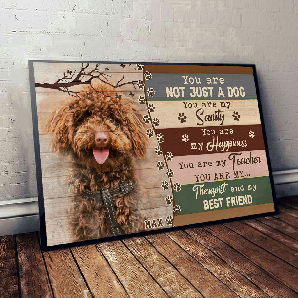 Best Friends - Personalized Dog Canvas And Poster