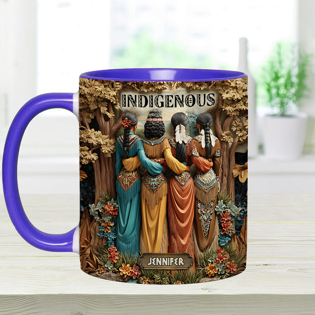 Indigenous - Personalized American Indian Accent Mug