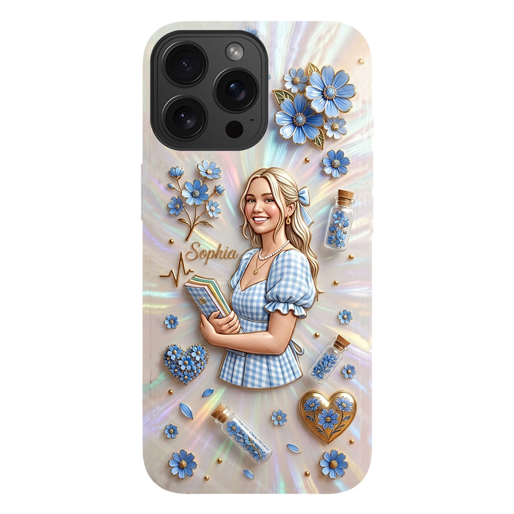 Floral Aesthetic - Personalized Flower Lover Full Print Phone Case