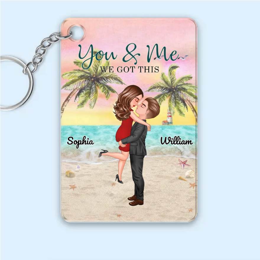 "My Missing Piece Personalized Wooden Acrylic & LED Plaque – Perfect for Any Gift Occasion"