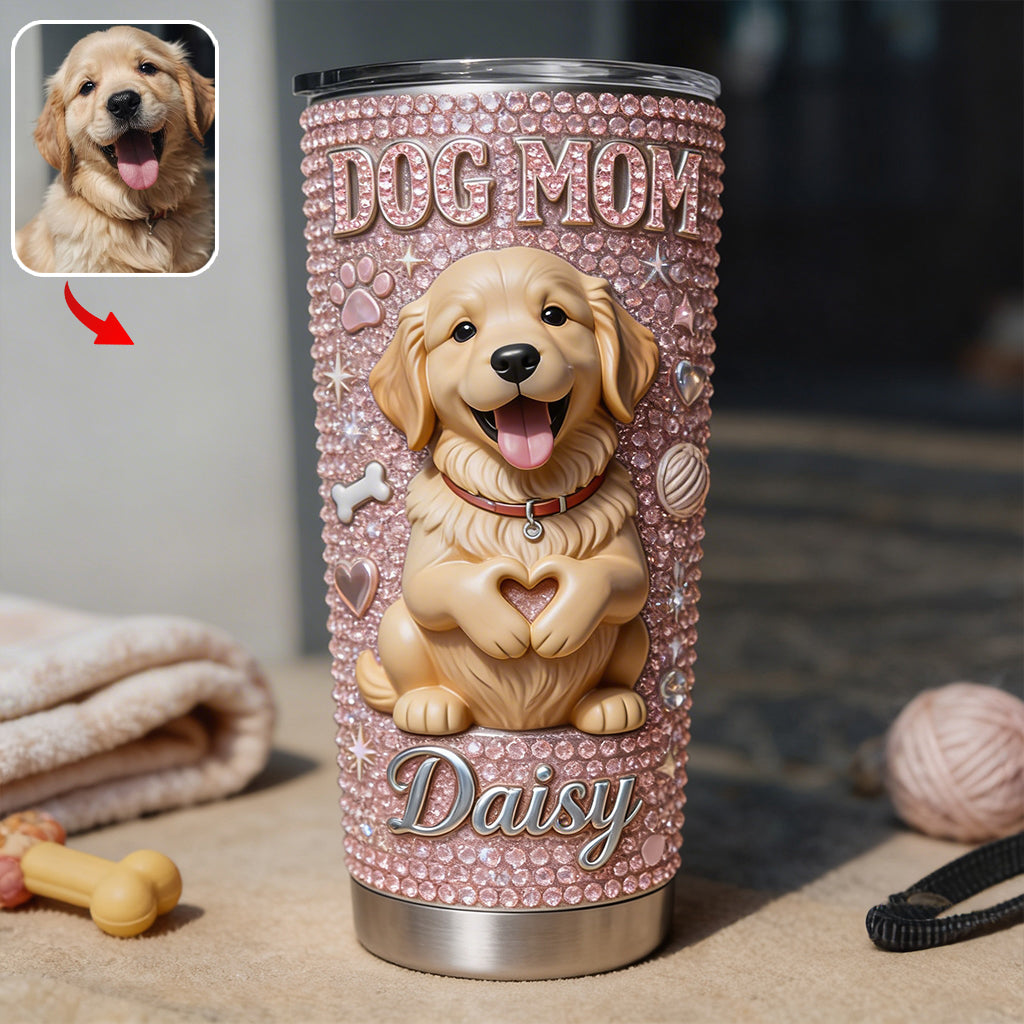 Custom Any Photo - Personalized Dog Tumbler