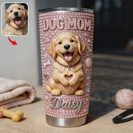 Custom Any Photo - Personalized Dog Tumbler