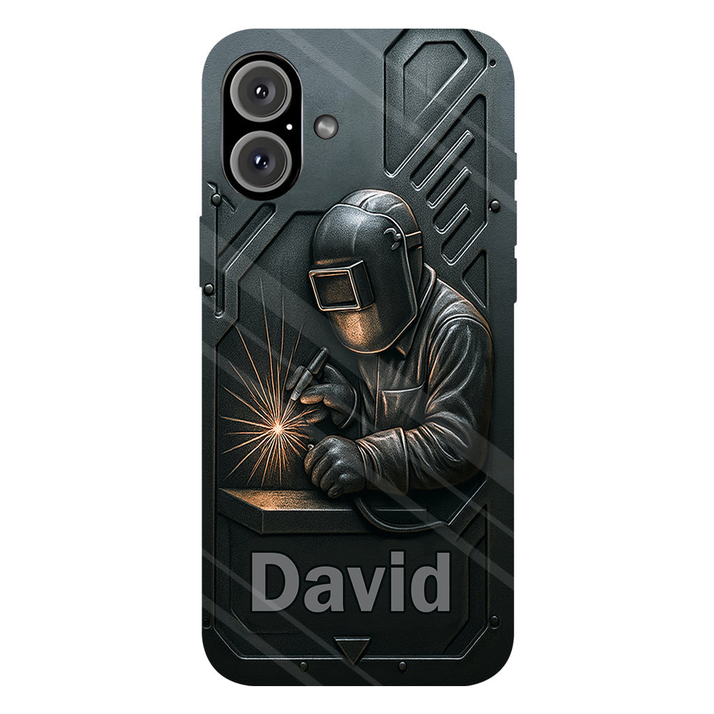 Cool Welder Men - Personalized Welder Full Print Phone Case